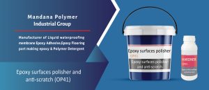 Epoxy surfaces polisher and anti scratch